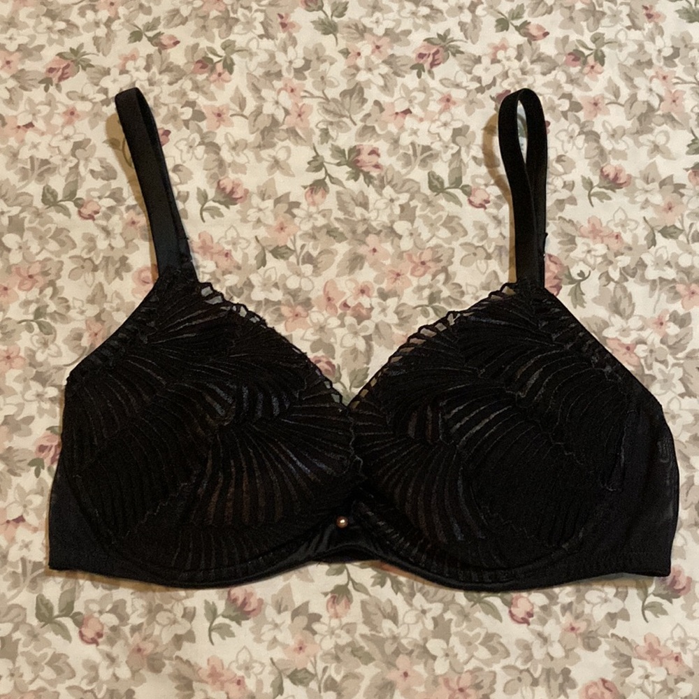 La Perla Black Bra Size 2 / 34D - Picture 3 of 10